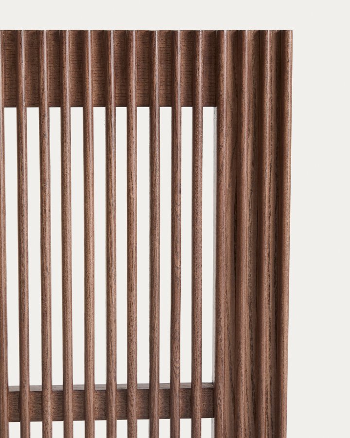 KAVE HOME Beyla sengegavl - valn�ddefarvet asketr� (til 180 cm seng)