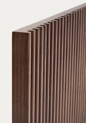 KAVE HOME Beyla sengegavl - valn�ddefarvet asketr� (til 180 cm seng)