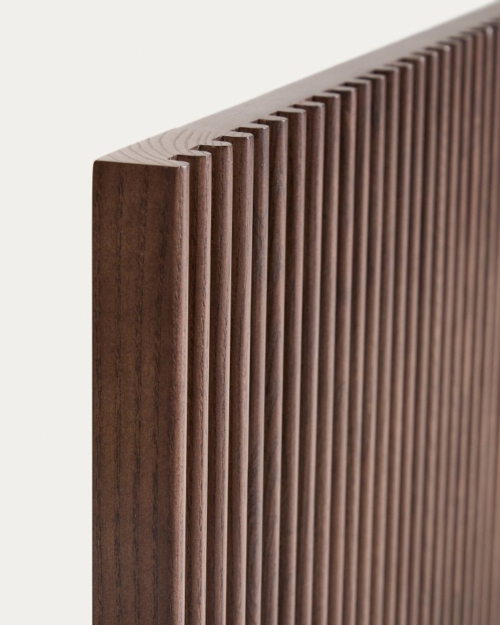 KAVE HOME Beyla sengegavl - valn�ddefarvet asketr� (til 180 cm seng)