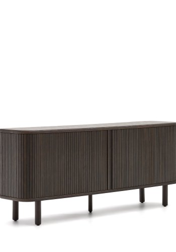 KAVE HOME Mailen skjenk, m. 2 drer og hyller - mrk ask finer (180x40)