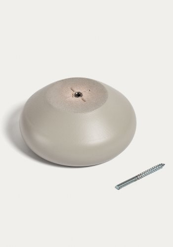 KAVE HOME Nadue sett med 3 veggkroker i heltre bk med gr overflate