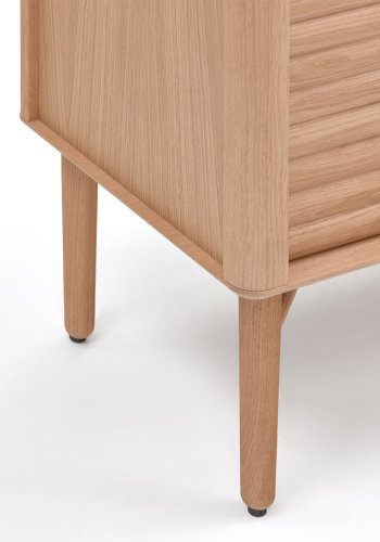 KAVE HOME Lenon-skap, m. 4 drer - naturlig eikefiner og eiketre