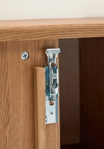 KAVE HOME Mailen baderomsskap, m. 2 skyvedrer - finér i naturlig ask (90x45)