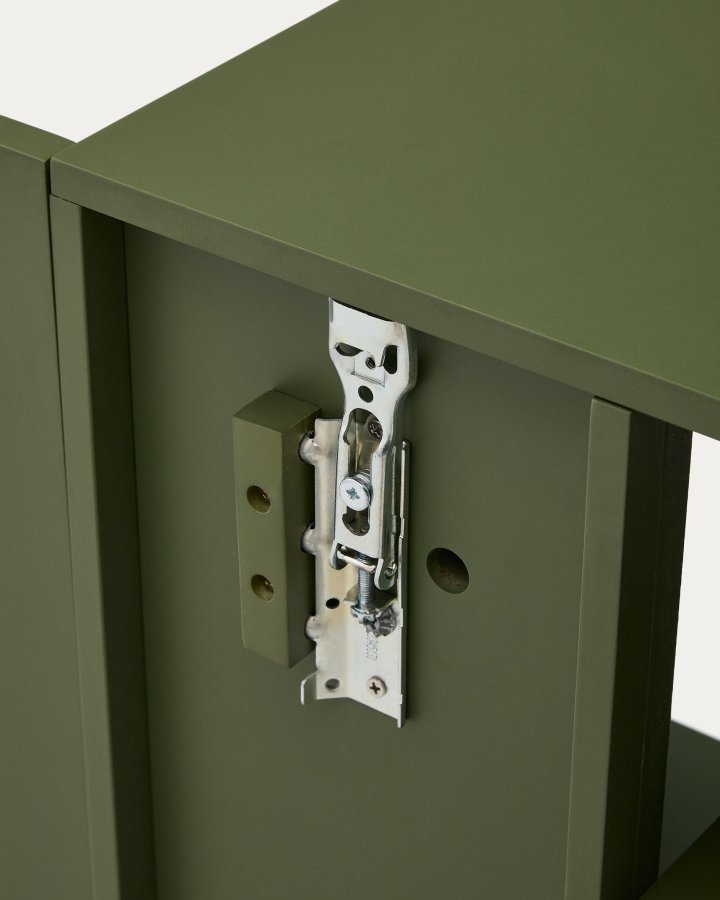 KAVE HOME Ina modulr hylleenhet i grnnlakkert MDF 80 x 80 cm FSC 100 %