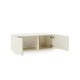 KAVE HOME Salaya baderomsmbler i lakkert beige ask laminert kryssfiner 90 x 45 cm