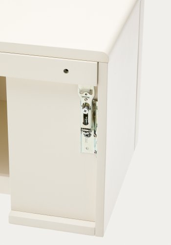 KAVE HOME Salaya baderomsmbler i lakkert beige ask laminert kryssfiner 90 x 45 cm