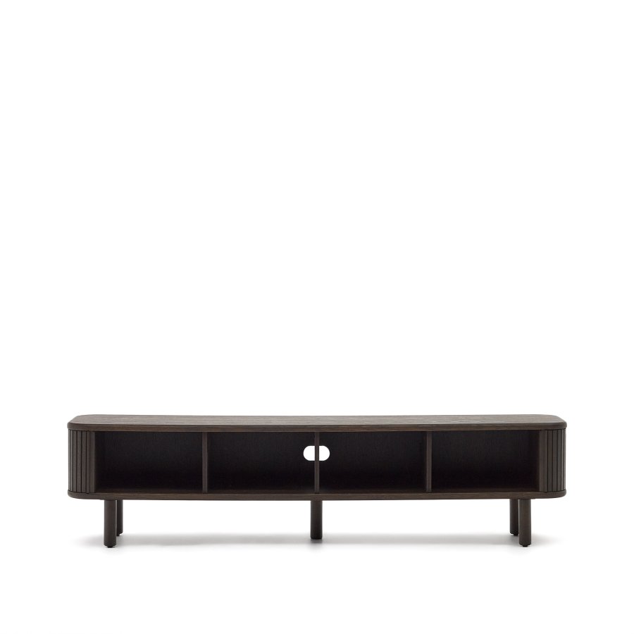 KAVE HOME Mailen TV-bord, m. 2 drer - mrk ask finer (200x40)