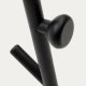 KAVE HOME Nadue klesstativ i heltre bk med svart finish 170 cm