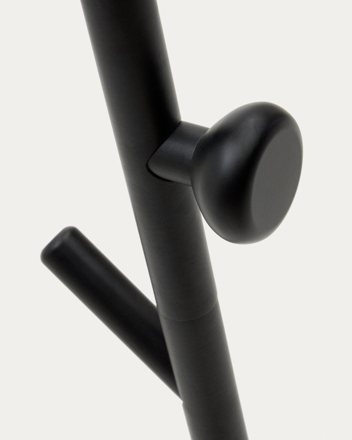 KAVE HOME Nadue klesstativ i heltre bk med svart finish 170 cm