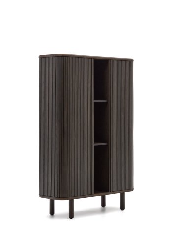 KAVE HOME Mailen skap, m. 2 drer og 2 hyller - mrk ask finer