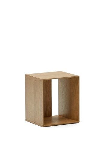KAVE HOME Litto liten hyllemodul, rektangulr - brun eikefiner (34x38)