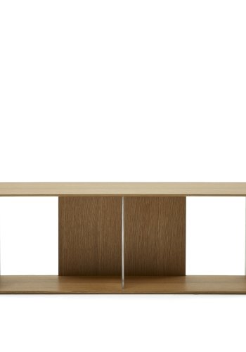 KAVE HOME Litto stor hyllemodul, rektangulr - brun eikefiner (101x38)