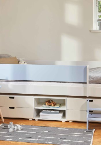 Manis-H Ariel enkels�ng med ribbor och f�rvaring - 200 cm - 90x200