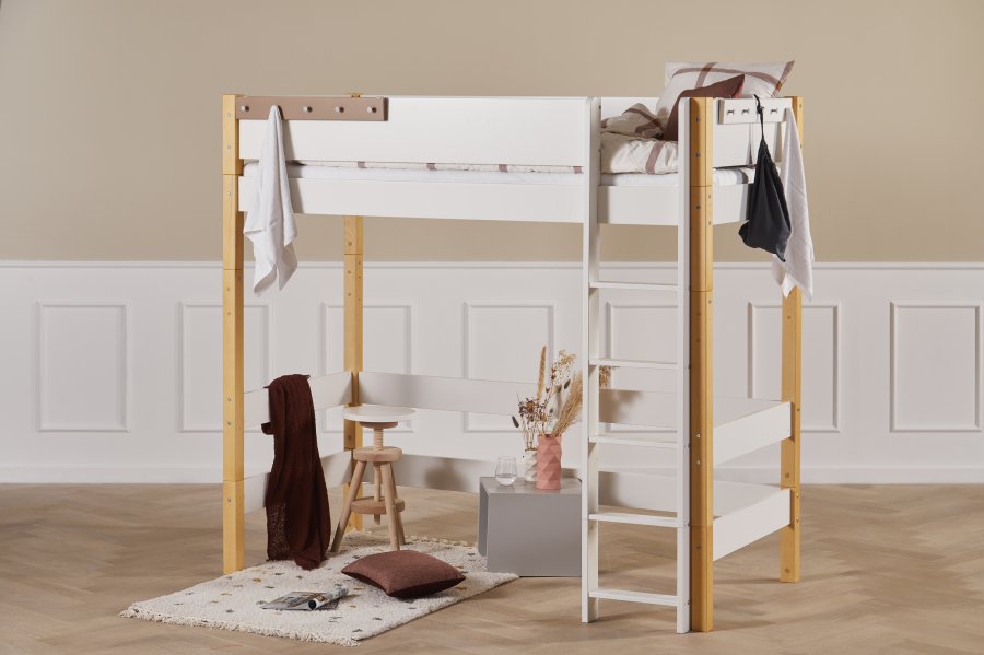 Manis-H&nbsp;Gefion H�jseng med classic sengehest - 160 cm&nbsp;-&nbsp;90x160