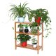 SONGMICS BCB33Y bambusreol til badev�relse/k�kken/skohylde, 60 x 26 x 66 cm. Ideel til badev�relset, stuen, gangen, k�kkenet eller altanen.