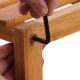 SONGMICS BCB33Y bambusreol til badev�relse/k�kken/skohylde, 60 x 26 x 66 cm. Ideel til badev�relset, stuen, gangen, k�kkenet eller altanen.