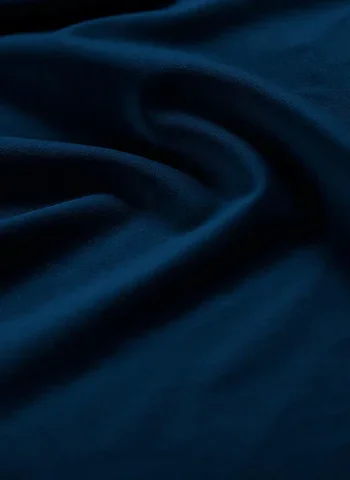 MICADONI Miley lenestol, m armlener, 1 sete - bl flyel og sort plast