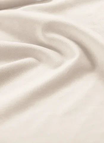 MICADONI Mamaia benk,, 2 seter, rektangulr - beige flyel og gullmetall (62x133x41)