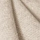 MICADONI Miley sjeselong, venstre - beige chenille og svart plast (150x95x70)