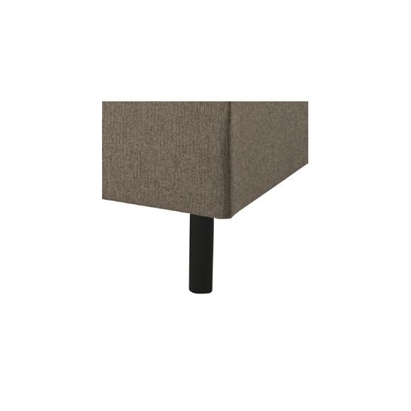 Modell 22 sengeben, 4 stk. - sylinder svart metall (H:16cm)