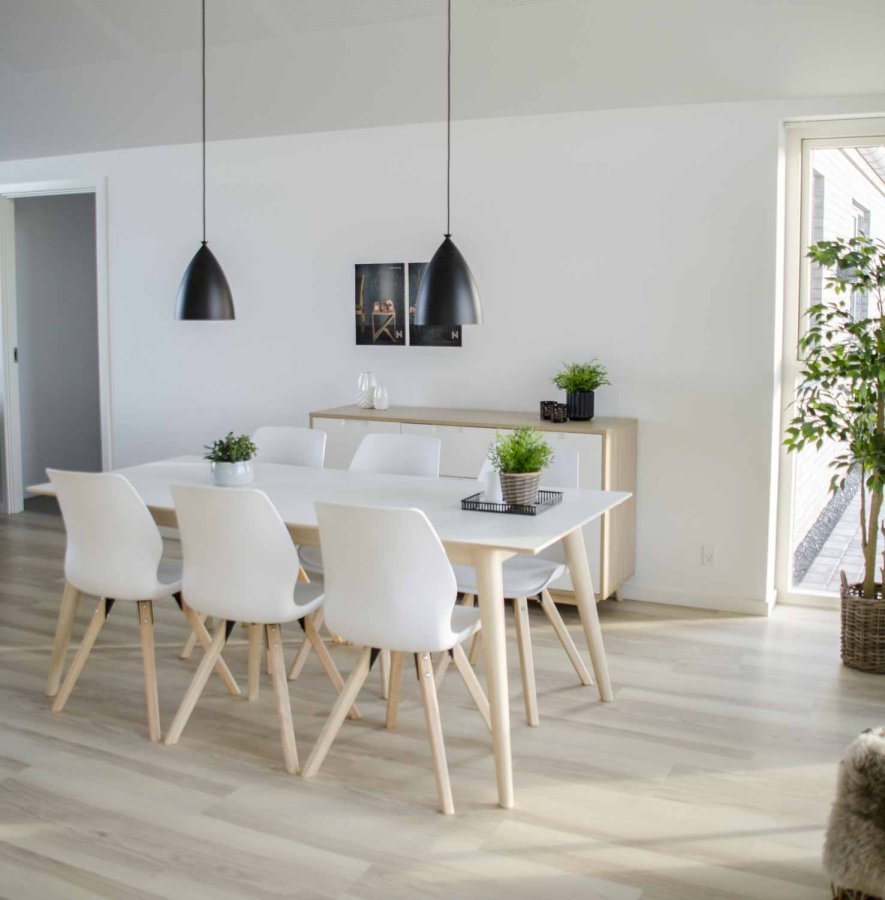 HOUSE NORDIC Caor kurv - flettet cuburotting, rund, m. hndtak (sett m. 4)