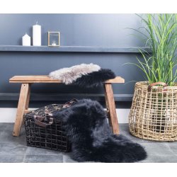 Lammeskindshynde - sort, gte NeUge  Zealandsk skind ( 35)