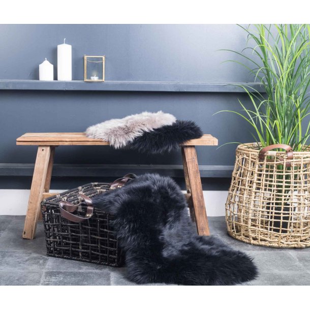 Lammeskindshynde - sort, gte NeUge  Zealandsk skind ( 35)