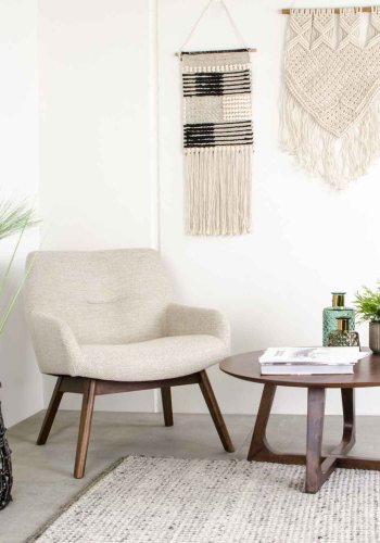 HOUSE NORDIC Hellerup sofabord - valntt, rundt ( 75)