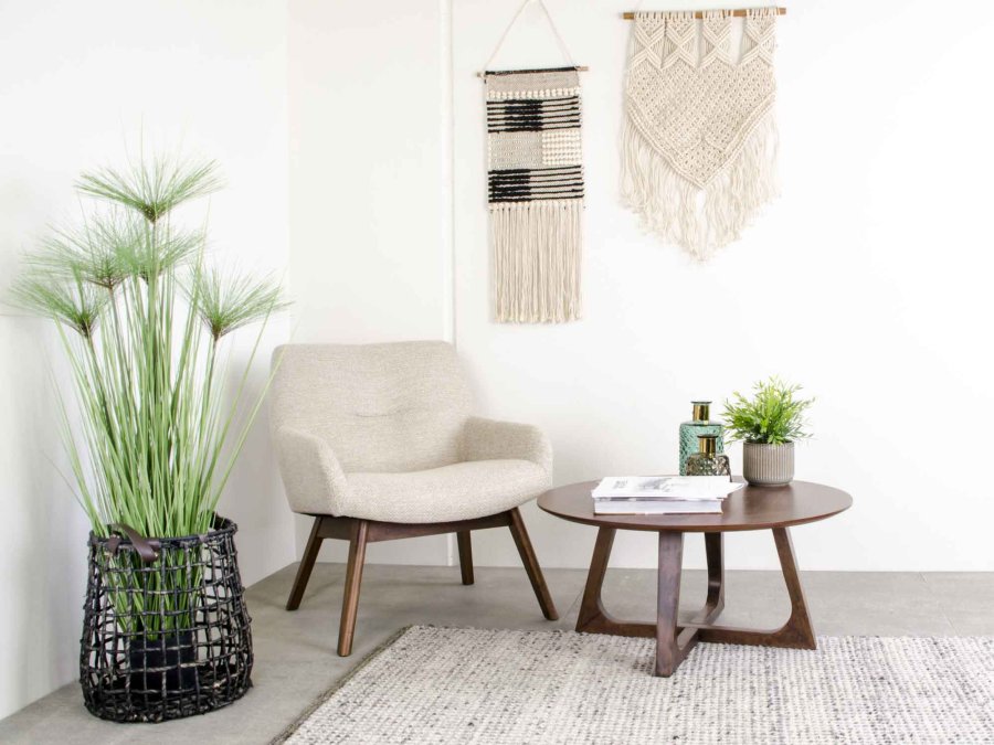 HOUSE NORDIC Hellerup sofabord - valntt, rundt ( 75)