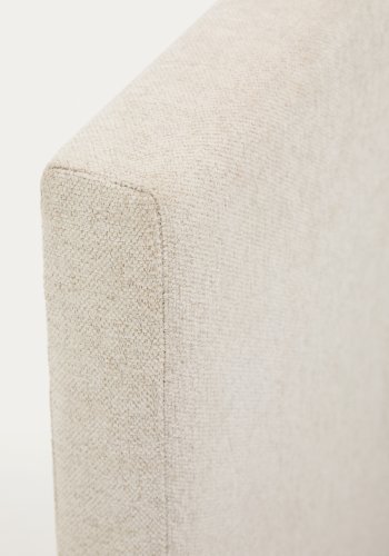 KAVE HOME Nahiri sengeramme, m. opbevaring - beige chenille (til en 150 x 200 cm madras)