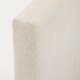 KAVE HOME Nahiri sengeramme, m. opbevaring - beige chenille (til en 150 x 200 cm madras)
