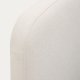 KAVE HOME Trekk til Odum seng i beige microboucl&eacute; til en madrass p� 160 x 200 cm