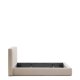 KAVE HOME Beige blokkseng med avtagbart trekk til madrass 180 x 200 cm FSC Mix Credit