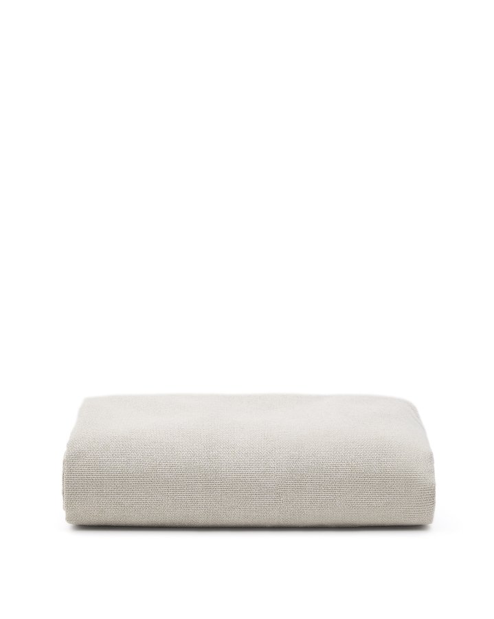 KAVE HOME Betr�k til den beige Blok-seng - ecru stof (til en madras p� 160 x 200 cm)