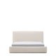 KAVE HOME Betr�k til den beige Blok-seng - ecru stof (til en madras p� 160 x 200 cm)