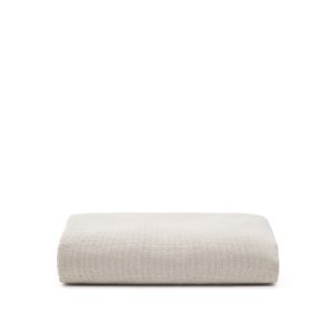 KAVE HOME Betr�k til den beige Blok-seng - ecru stof (til en madras p� 180 x 200 cm)