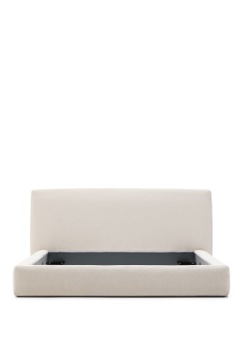 KAVE HOME Betr�k til den beige Blok-seng - ecru stof (til en madras p� 180 x 200 cm)