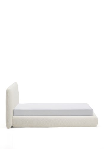 KAVE HOME Martina sengeramme, m. aftageligt betr�k - ecru chenille (til madras 160 x 200 cm)