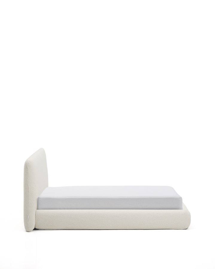 KAVE HOME Martina sengeramme, m. aftageligt betr�k - ecru chenille (til madras 160 x 200 cm)