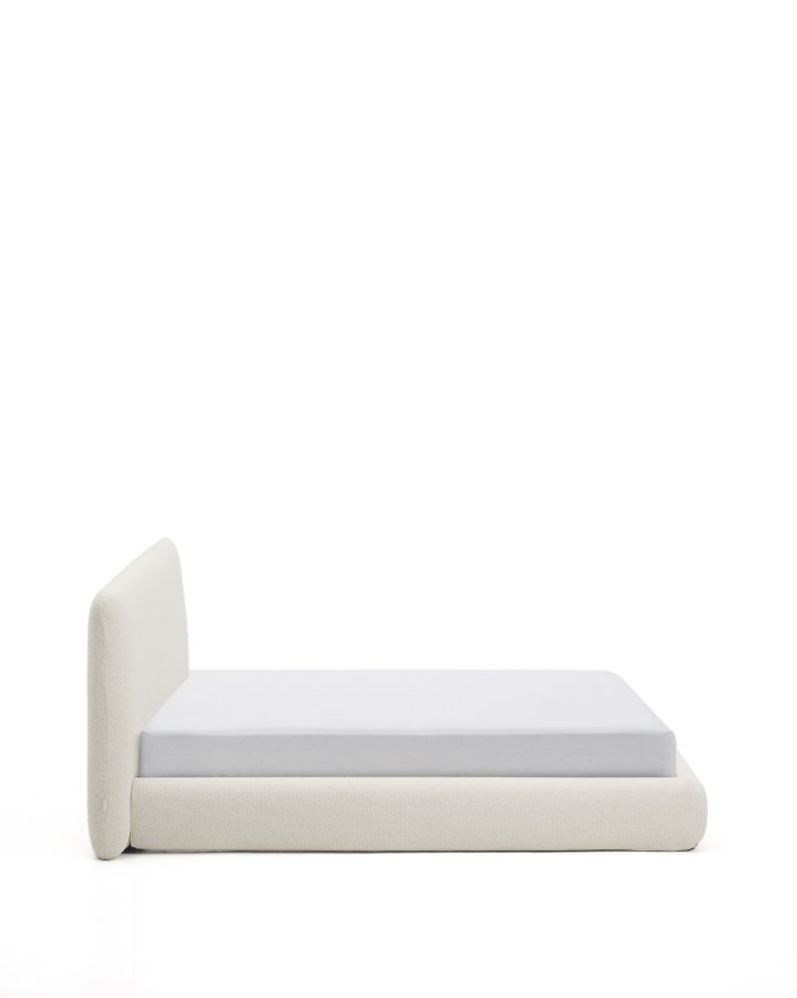 KAVE HOME Martina sengeramme, m. aftageligt betr�k - ecru chenille (til madras 180 x 200 cm)