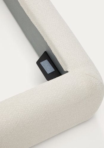 KAVE HOME Martina sengebetr�k - ecru chenille (til madras 160 x 200 cm)