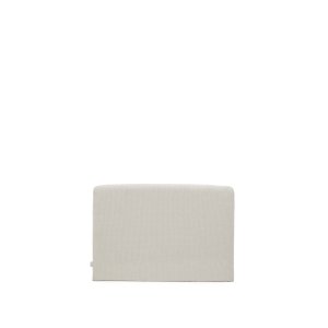 KAVE HOME Valma sengegavl, m. aftageligt betr�k - perlemor chenille (til seng 90 x 200 cm)