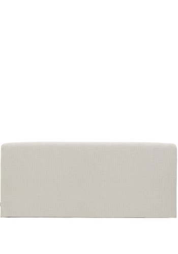 KAVE HOME Valma sengegavl, m. aftageligt betr�k - perlemor chenille (til seng 180 x 200 cm)