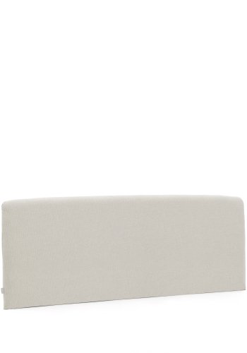 KAVE HOME Valma sengegavl, m. aftageligt betr�k - perlemor chenille (til seng 180 x 200 cm)