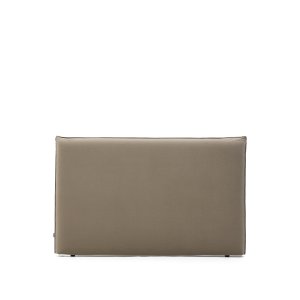 KAVE HOME Jaira sengegavl, aftageligt betr�k - taupe h�r og bomuld (til senge op til 180 cm)