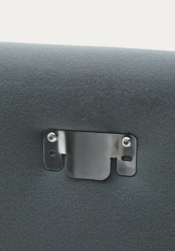 KAVE HOME Jaira sengegavl, aftageligt betr�k - taupe h�r og bomuld (til senge op til 180 cm)