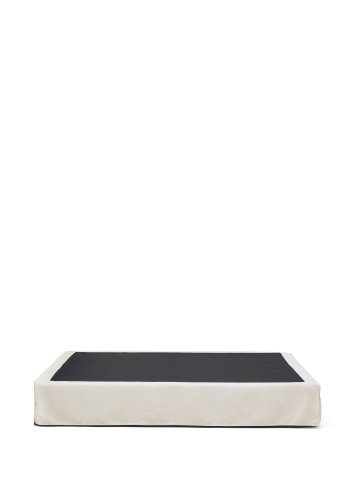 KAVE HOME Jaira sengebund, m. aftageligt betr�k - hvid chenille (til 180 x 200 cm madras)