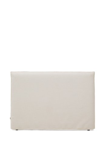 KAVE HOME Jaira sengegavlbetr�k - hvid chenille (til 150 cm seng)