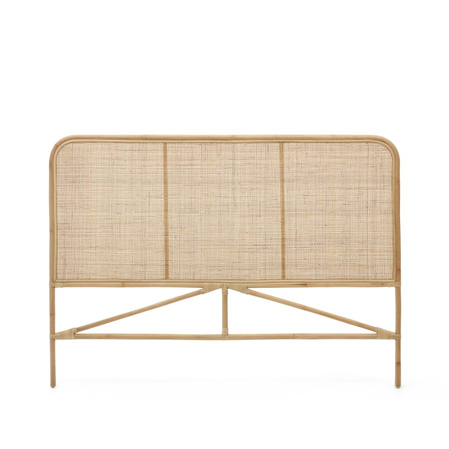 KAVE HOME Quiterie sengegavl - naturlig rotting (150/160 cm)