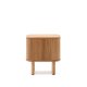 KAVE HOME Mailen nattbord, m. 2 skyvedrer - finér i naturlig ask (50x55)